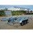 boat trailer with triple axle