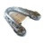 OEM Inflatable army camouflage heavy loading FRP fishing inflatable PVC boat