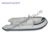 inflatable rigid fiberglass hull motor boat