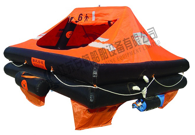 MARINE INFLATABLE LIFE RAFT, THROW-OVER/DAVIT-LAUNCH/SELF-RIGHTING/OPEN REVERSIBLE LIFERAFT, SELF INFLATING LIFE RAFT FOR SALE